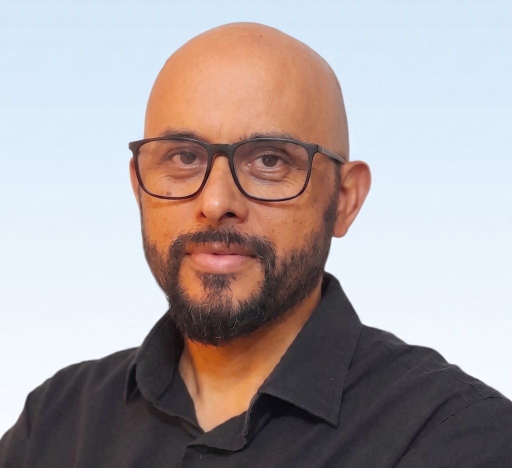 Retrato de Sidnei Silva